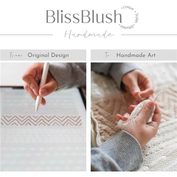 Coastal Blue Decorative Lumbar Pillow Cover 14x36 Boho Long Body - Picture 2 of 14